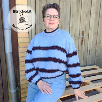 Strikkekit  - Oversize Pullover Mo46 ME 04